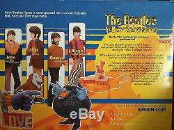 Beatles Yellow Submarine Collectible Action Figures Deluxe Box Set McfarlaneToys