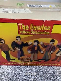 Beatles Yellow Submarine Figures Set withCaptain Fred withExclusive Case McFarlane