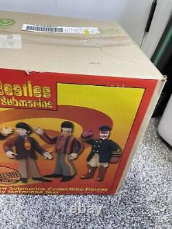 Beatles Yellow Submarine Figures Set withCaptain Fred withExclusive Case McFarlane