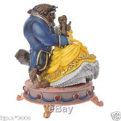 Beauty and the Beast Bell Figure Disney Princess Music Box LTD Extremely RARE