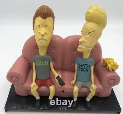 Beavis and Butt-Head ButtHead TV Talkers Figures Couch 1996 MTV Excellent Cond