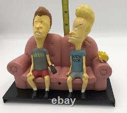 Beavis and Butt-Head ButtHead TV Talkers Figures Couch 1996 MTV Excellent Cond