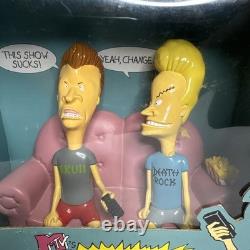 Beavis and Butt-Head TV Talkers Figures Couch 1996 MTV, NEW In Box