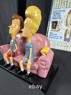 Beavis and Butt-Head TV Talkers on Couch 1996 MTV RARE & Works Great With Mag