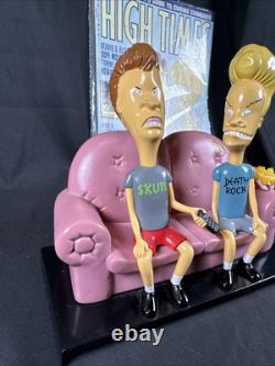 Beavis and Butt-Head TV Talkers on Couch 1996 MTV RARE & Works Great With Mag