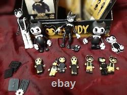 Bendy and The Ink Machine lot Recording Studio with figures