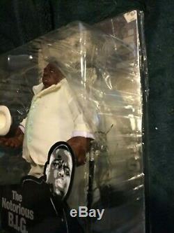 Biggie Smalls figure Rare Variant White Suit'Rest in Peace' Mezco Notorious Big