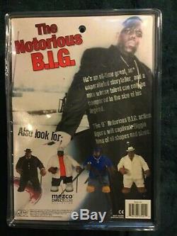 Biggie Smalls figure Rare Variant White Suit'Rest in Peace' Mezco Notorious Big