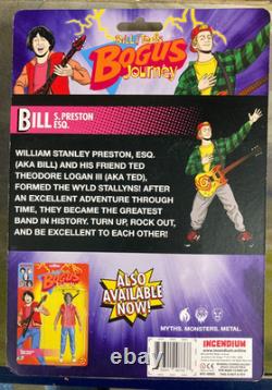 Bill and Ted's Bogus Journey Action Figures Incendium Lot of 2