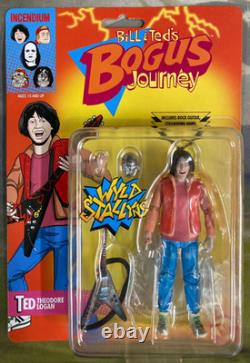 Bill and Ted's Bogus Journey Action Figures Incendium Lot of 2