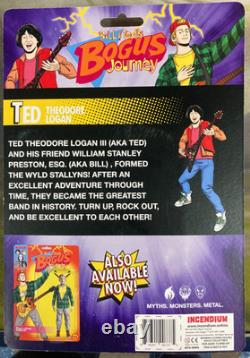 Bill and Ted's Bogus Journey Action Figures Incendium Lot of 2
