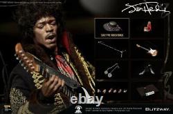 Blitzway 1/6 BW-UMS 11201 Jimi Hendrix + Bonus Hat NIB US Seller INSTOCK