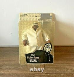 Brand New 2006 Mezco The Notorious B. I. G Biggie Smalls 9 Figure White Rare