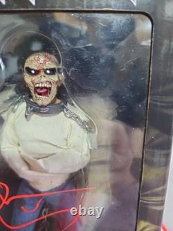 Bruce Dickinson Signed Iron Maiden 40yrs Piece of Mind NECA Figure With COA