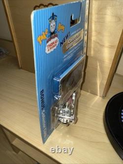 CHROME SILVER! THOMAS FRIENDS TRAIN Diecast TAKE N PLAY ALONG NEW RARE METALLIC