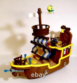 CLEAN 62-pc DISNEY Musical Talking JAKE and the NEVER LAND PIRATES Ships Figures