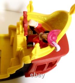 CLEAN 62-pc DISNEY Musical Talking JAKE and the NEVER LAND PIRATES Ships Figures