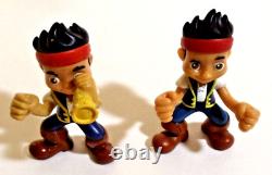 CLEAN 62-pc DISNEY Musical Talking JAKE and the NEVER LAND PIRATES Ships Figures