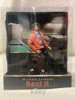 COMPLETE SET Michael Jackson Playmates doll figures Beat It Billie Jean Thriller