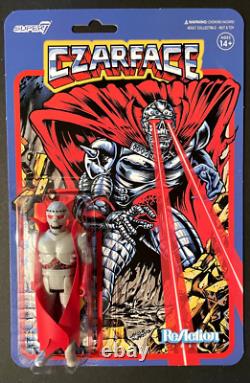 CZARFACE ReAction Super7 3.75 Action Figure Mint on Card NEW