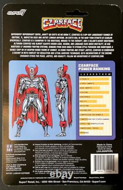 CZARFACE ReAction Super7 3.75 Action Figure Mint on Card NEW