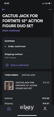 Cactus Jack For Fortnite 12 Action Figure Duo Set ORDER CONFIRMED SEE POST