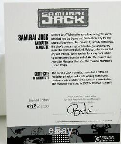 Cartoon Network Samurai Jack And Aku Set Animation Maquettes