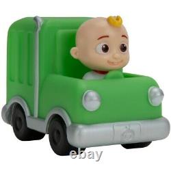 Cocomelon Toy Cars Musical Bus, Musical Tractor & Mini Cars with Action Figures