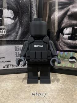 Custom 16 Kanye West Inspired Big Brick Figure DONDA Art Collectible Display