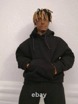 Custom Juice WRLD Rapper 1/6 Scale Figure 12 RAPPER BLACK JACKET DOLL PAINTED