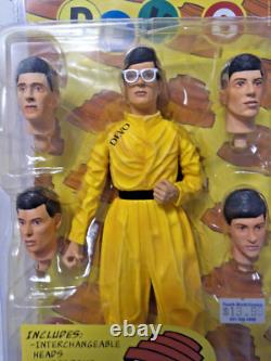 DEVO 2005 NECA Action Figure withInterchangeable Heads, Energy Dome, Whip NIB