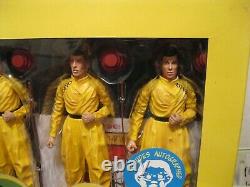 DEVO NECA Action 5 Figure Box Set with Signed Poster New Sealed in Box PUNK Rock