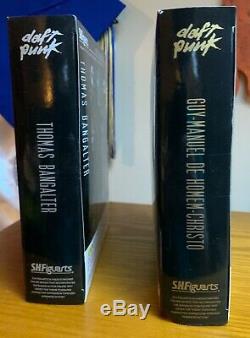 Daft Punk Action Figures S. H. Figuarts Set of 2 Brand New RARE In Box