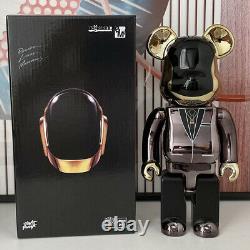 Daft Punk Bearbrick 400% Action Figures Music Band Electroplated Bear Figure 12