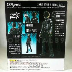 Daft Punk SH Figuarts Guy Manuel & Thomas Bangalter Action Figures RAM Stickers