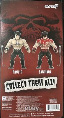 Danzig Samhain Signed Super 7 Action Figure Set LA Forum Concert Merch Misfits