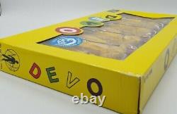 Devo NECA Action 5 Figure Box Set with Signed Poster New Sealed in Box Nerd Rock