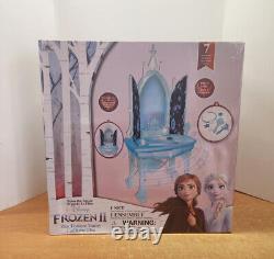 Disney Frozen 2 Elsa's Enchanted Ice Vanity Light up Musical New in Box