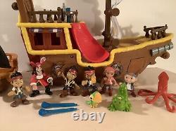 Disney Jake & Neverland Musical Pirate Ship Bucky Playset Complete With Extras