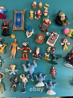 Disney Pixar PVC Plastic Figurines Cake Toppers Figures Play sets Huge Lot 72+