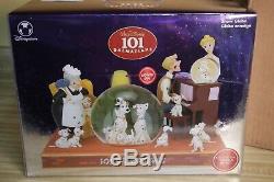 Disney Store 101 Dalmations Musical Snow Water Globe Lights Up BRAND NEW