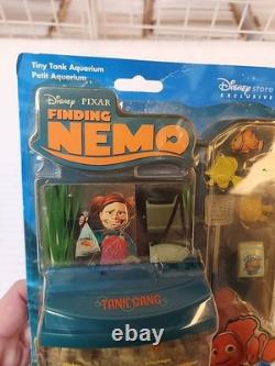 Disney Store Exclusive Pixar Finding Nemo Tiny Tank Aquarium READ DESCRIPTION