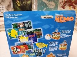Disney Store Exclusive Pixar Finding Nemo Tiny Tank Aquarium READ DESCRIPTION