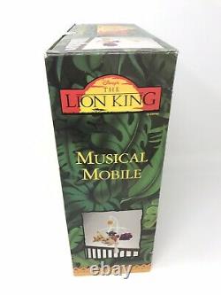 Disney The Lion King SIMBA NALA Plush Musical MOBILE DOLLY 1993 New In Box