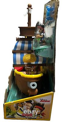 Disney's Jake and the Neverland Musical Pirate Ship Bucky Fisher Price Rare NEW