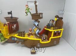 Disney's Jake and the Neverland Pirates Musical Bucky Talking Pirate Ship USED