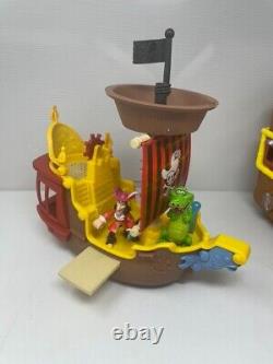 Disney's Jake and the Neverland Pirates Musical Bucky Talking Pirate Ship USED