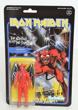 EDDIE Iron Maiden ALL 7 figures from WAVE 2 Super 7 ReAction 3.75 Figure NEW