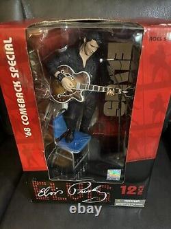 ELVIS PRESLEY'68 Comeback Special 12 Figure 2004 McFarlane Toys King Of Rock