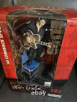 ELVIS PRESLEY'68 Comeback Special 12 Figure 2004 McFarlane Toys King Of Rock